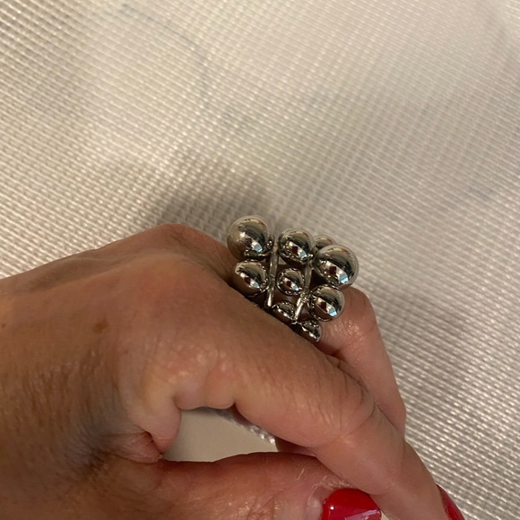 Silver Statement Ring - Picture 9 of 10